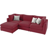 Capitol Modular Corner Sofa, aubergine