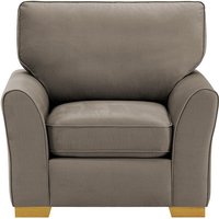 Serena Armchair, beige, Leg colour: like oak