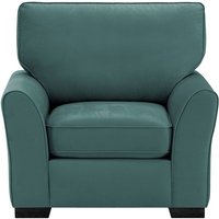 Serena Armchair, blue, Leg colour: black