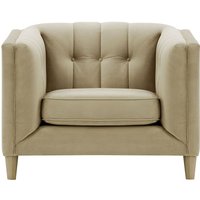 Sodre Armchair, mink, Leg colour: wax black