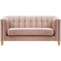 Sodre 2 Seater Sofa, lilac, Leg colour: like oak