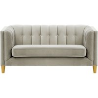 Sodre 2 Seater Sofa, silver, Leg colour: like oak