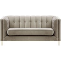 Sodre 2 Seater Sofa, grey, Leg colour: white