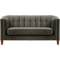 Sodre 2 Seater Sofa, graphite, Leg colour: aveo