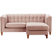 Sodre Universal Corner Sofa, lilac, Leg colour: aveo