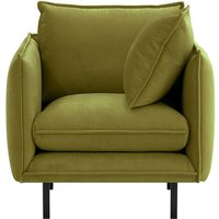 Nimbus Armchair, olive green