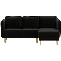 Swift Corner Sofa Bed, black
