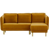Swift Corner Sofa Bed, mustard