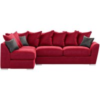 Majestic New Left Hand Corner Sofa with Loose Back Cushions, Velluto 15/V 33