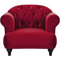 Harto Armchair, dark red