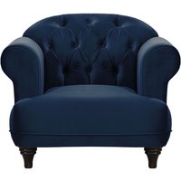 Harto Armchair, navy blue
