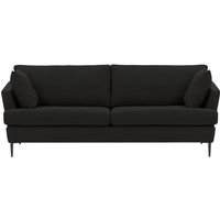 Content 3 Seater Sofa, black