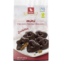 myTime Aktion 17% Rabatt auf Mini Herzen Sterne und Brezeln Zartbitter