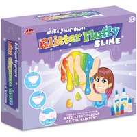 Make Your Own Glitter Fluffy Slime