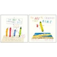 The Day the Crayons Quit 2 Book Set