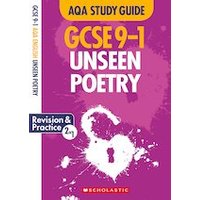 GCSE Grades 9-1 Study Guides: Unseen Poetry AQA English Literature (10 Copies)