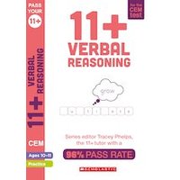Pass Your 11+: 11+ Verbal Reasoning Practice and Assessment for the CEM Test Ages 10-11