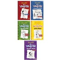 Diary of a Wimpy Kid 5 Book Set (Books 1-5)