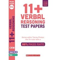 Scholastic Get 86% Off Master 11 Verbal Reasoning Tests for Ages 1011