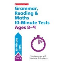 10-Minute SATS Tests: Grammar, Reading and Maths Ages 8-9 (30 Copies)