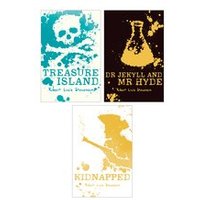 Robert Louis Stevenson 3 Book Set