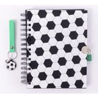 Soccer Diary with Charm Lock