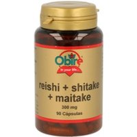 Reishi, Shitake, Maitake 90 caps Obire