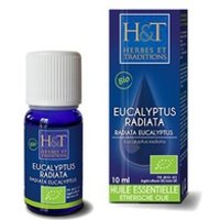 Aceite esencial de eucalipto radiata Bio 10 ml de aceite esencial (Eucalipto) - Herbes & Traditions