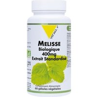 Extracto estandarizado orgánico de Melissa 400 mg 60 comprimidos - Vitall +