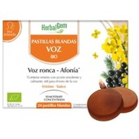 Pastillas blandas para la voz Bio 24 gominolas - Herbalgem | Natural Doctor