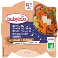 Bonne Nuit P. de terre Rouge de nuestro queso de oveja de granja con nuez moscada 230 g - Babybio | Natural Doctor