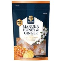 Miel de Manuka MGO 100+ 30%, Jengibre & Isomalt caramelos 120 g - Manuka New Zealand