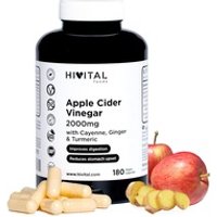 Vinagre de manzana 2000 mg 180 cápsulas - Hivital