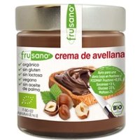Crema de cacao con avellanas orgánica baja lactosa 200 g de crema (Avellana) - Frusano | Natural Doctor