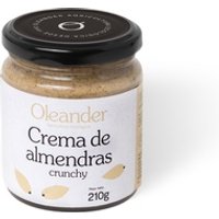 Crema de almendra "crunchy" tostada con piel Bio 210 g - Oleander | Natural Doctor