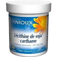Lecitina de Soja y Cartamo 200 cápsulas Fenioux