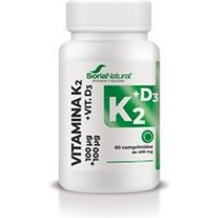 Vitamina D3 + K2 Liberación Sostenida 60 comprimidos - Soria Natural | Natural Doctor
