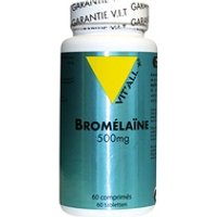 BROMELAÏNE 500mg (enrobage gastro-résistant) 60 cápsulas vegetales - Vitall +