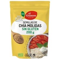 10 x Vitaseeds semillas molidas de chía sin gluten Bio 200 g - El Granero Integral | Natural Doctor