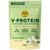 Vegan V-protein vainilla 240 g (Vainilla) - Gold Nutrition