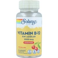 Vitamin B-12 Solaray 90 comprimidos de 2000?g