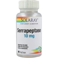 Serrapeptase 10 mg 90 cápsulas vegetales - Solaray