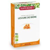 Levadura de cerveza ecológica 20 ampollas - Superdiet