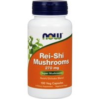 Rei-Shi Hongos combinación Reishi 10:1 y Shiitake 4:1 100 cápsulas Now
