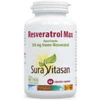 Resveratrol Max 60 cápsulas vegetales - Sura Vitasan
