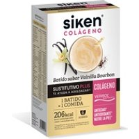 Sustitutivo Colágeno Batido sabor Vainilla Bourbon 6 sobres de 50g - Siken
