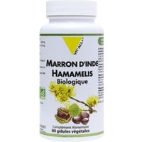 Castaño de Indias + Hamamelis ecológico 80 cápsulas - Vitall +