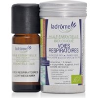 Mezcla de aceite esencial orgánico para vías respiratorias 10 ml de aceite esencial - Ladrome