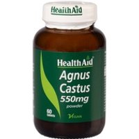 Sauzgatillo (Agnus Castus) 60 comprimidos de 550mg - Health Aid