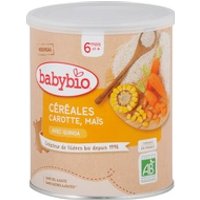 Cereales con Quinua y Verduras - Zanahoria Maíz 220 g de polvo - Babybio